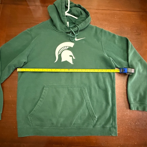 Nike Other - Spartan michigan‎ state green hooded  sweatshirt nike size medium  university